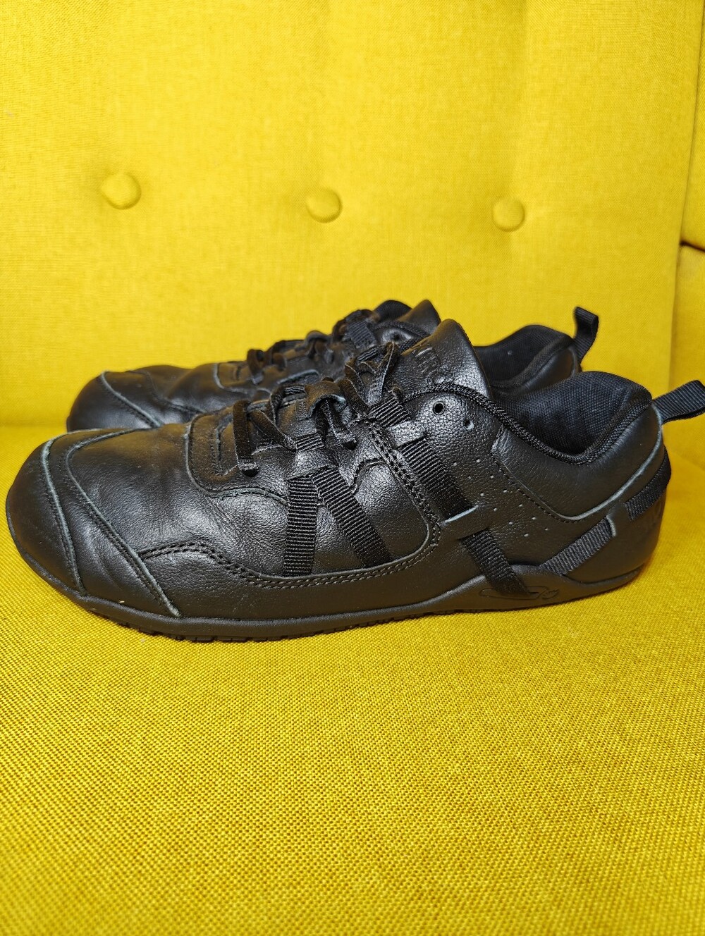XERO Shoes Prio All-Day SR Slip-Resistant Barefoot Zero Drop Black Women's Sz 9